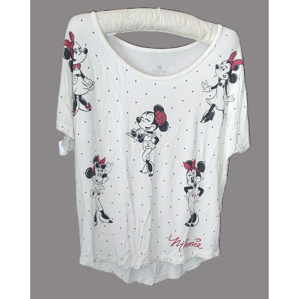 Disney Parks Minnie Mouse Dolman Sleeve Blouse - size S